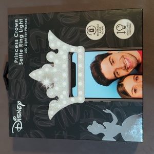 Disney Selfie Ring Light Princess Crown LED Light for Phones Rechargable